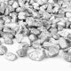 Silver Decorative Pebble Bowl Vase Fillers