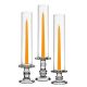 Glass Candle Holder 4.5