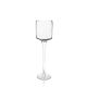 Stemmed Glass Candle Holder H-14