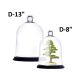 Glass Bell Cloche Dome H-13