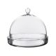 Glass Bell Cloche Display Dome With Glass Tray