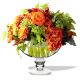 Glass Footed Fruit Bowl H-6