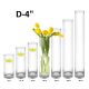 Glass Cylinder Vases D-4