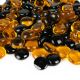 glass vase fillers yellow flat marbles gemstones