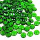 glass vase fillers green flat marbles gemstones