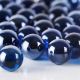 Black Glass Marbles Bowl and Vase Fillers
