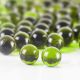 Green Glass Marbles Bowl and Vase Fillers