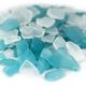 flat sea glass vase fillers