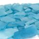 Turquoise Blue Flat Sea Glass Vase Fillers