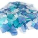 flat sea glass vase fillers