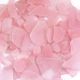 Frosted Light Pink Flat Sea Glass Vase Fillers