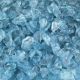 Light Blue Crushed Glass Gravel Substrate Vase Filler 