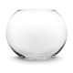 Clear Glass Bubble Bowl (H:6