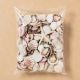White Mixed Shells with Finger Starfish Bowl Vase Fillers