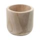 Unfinished Paulownia Wood Cylinder Planter, H-11