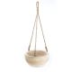 Paulownia Hanging Wood Bowl with Jute Rope, H-25