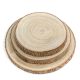 Round Natural Wood Slice with Bark, Multiple Sizes/Packing