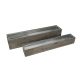 Wood Rectangle Planter Box w/ Zinc Liner Natural H-6