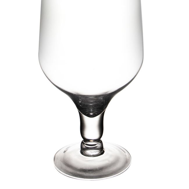 22 Inch Decorative Short Stem Glass Champagne Flute